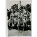 Gita di profughi giuliani della Caserma Perrone a Galliate, 1949